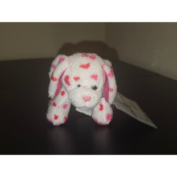 Webkinz Kinz Klip Love Puppy. New With Sealed Code. Red And Pink Hearts - Rare - Picture 1 of 7
